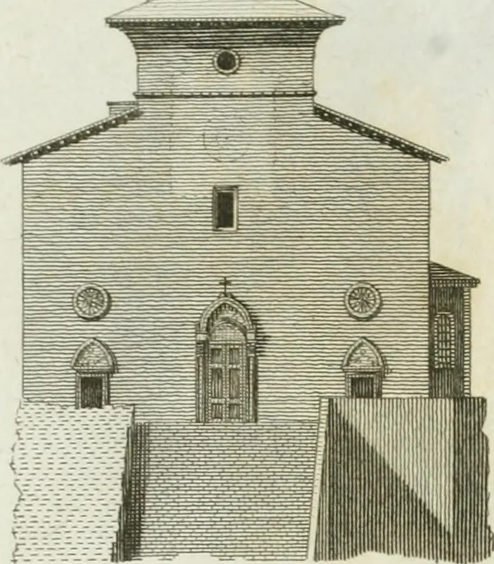An illustration from Itinerario figurato degli edifizi più rimarchevoli di Roma, 1835, leaf 58