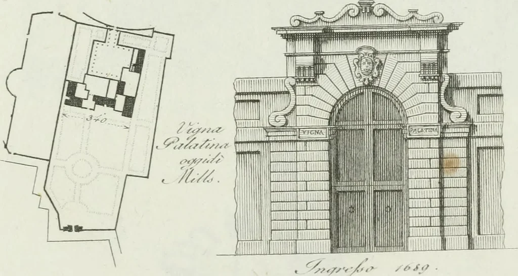 An illustration from Itinerario figurato degli edifizi più rimarchevoli di Roma, 1835, leaf 70