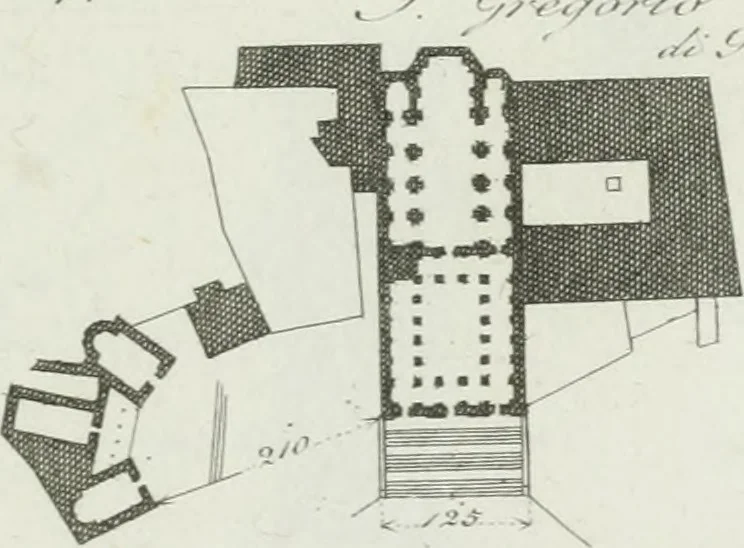 An illustration from Itinerario figurato degli edifizi più rimarchevoli di Roma, 1835, leaf 72