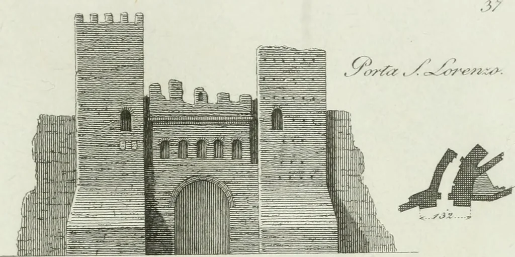 An illustration from Itinerario figurato degli edifizi più rimarchevoli di Roma, 1835, leaf 90