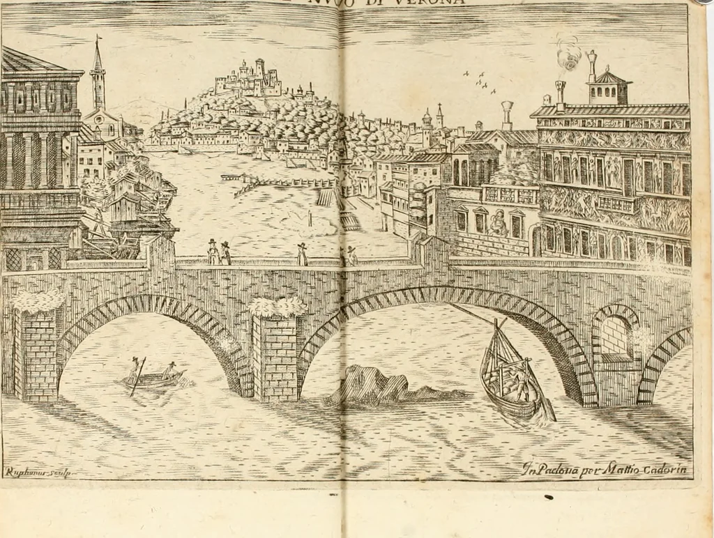 An illustration from Itinerario, o vero noua descrittione de' viaggi principali d'Italia, nella quale si hà piena notitia di tutte le cose più notabili, & degne d'ester vedute, 1669, leaf 153