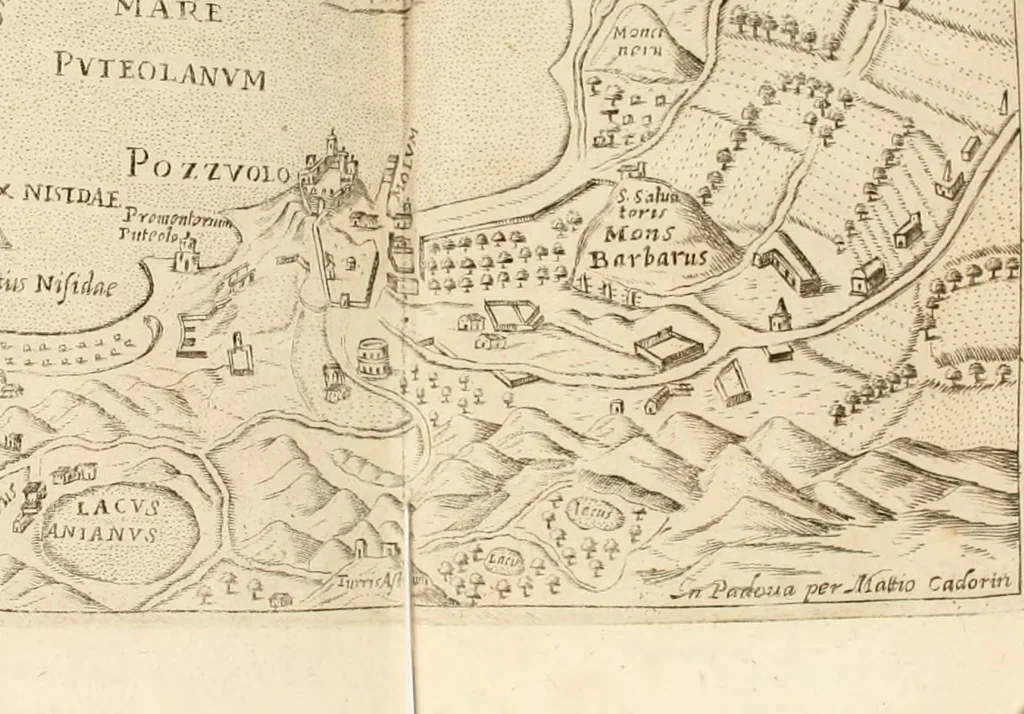 An illustration from Itinerario, o vero noua descrittione de' viaggi principali d'Italia, nella quale si hà piena notitia di tutte le cose più notabili, & degne d'ester vedute, 1669, leaf 573