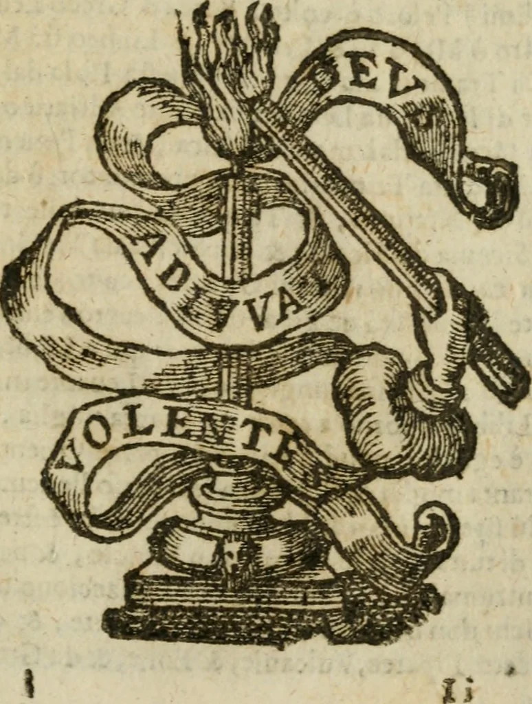 An illustration from Itinerario, o vero noua descrittione de' viaggi principali d'Italia, nella quale si hà piena notitia di tutte le cose più notabili, & degne d'ester vedute, 1669, leaf 624