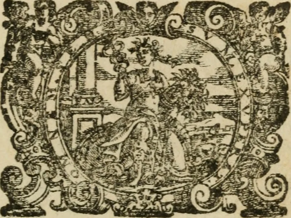 An illustration from Itinerario, o vero noua descrittione de' viaggi principali d'Italia, nella quale si hà piena notitia di tutte le cose più notabili, & degne d'ester vedute, 1669, leaf 656