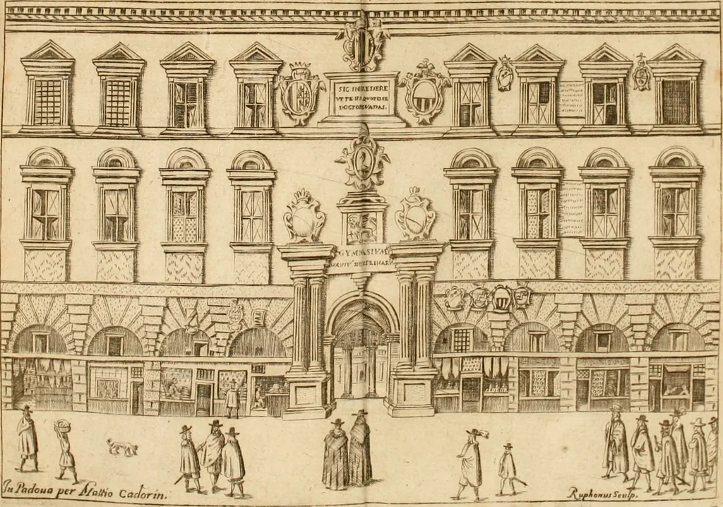 An illustration from Itinerario, o vero noua descrittione de' viaggi principali d'Italia, nella quale si hà piena notitia di tutte le cose più notabili, & degne d'ester vedute, 1669, leaf 87