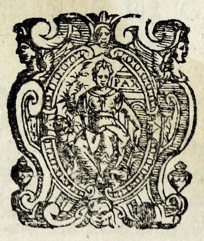 An illustration from Itinerario, overo, Nova descrittione de'viaggi principali d'Italia : nella quale si hà piena notitia di tutte le cose più notabili, & degne d'essere vedute, 1629, leaf 575