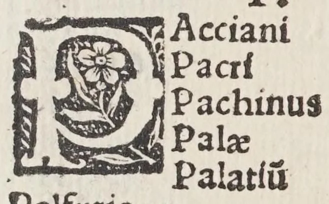 An illustration from Itinerarivm prouinciarum omniũ Antonini Augusti : cum fragmento eiusdem, necnon indice haudquaq[uam] aspernãdo, 1512, leaf 276