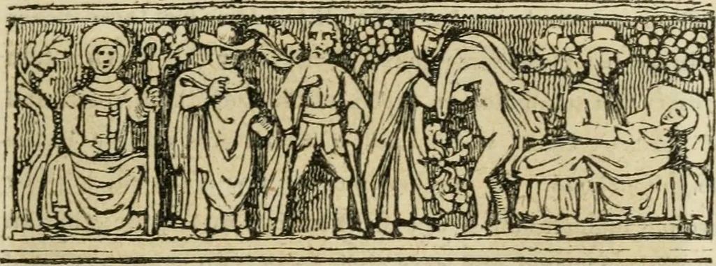 An illustration from The antiquarian itinerary, comprising specimens of architecture, monastic, castellated, and domestic; with other vestiges of antiquity in Great Britain. Accompanied with descriptions, 1815, leaf 12