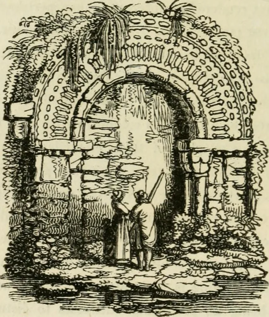 An illustration from The antiquarian itinerary, comprising specimens of architecture, monastic, castellated, and domestic; with other vestiges of antiquity in Great Britain. Accompanied with descriptions, 1815, leaf 129