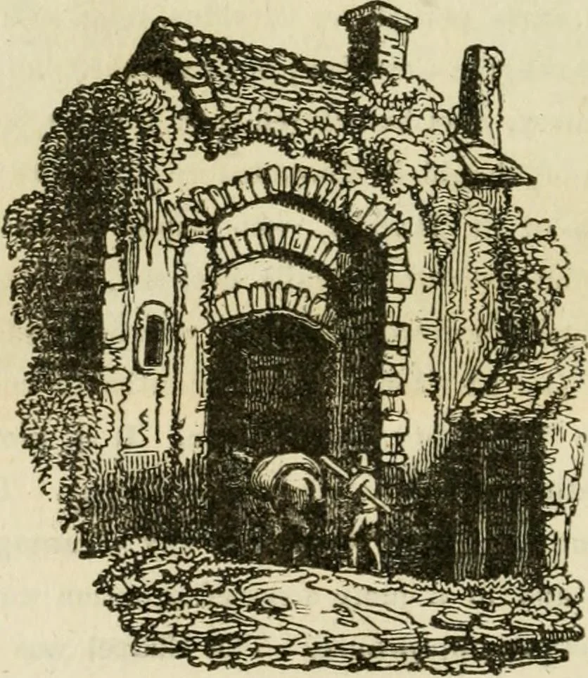 An illustration from The antiquarian itinerary, comprising specimens of architecture, monastic, castellated, and domestic; with other vestiges of antiquity in Great Britain. Accompanied with descriptions, 1815, leaf 141