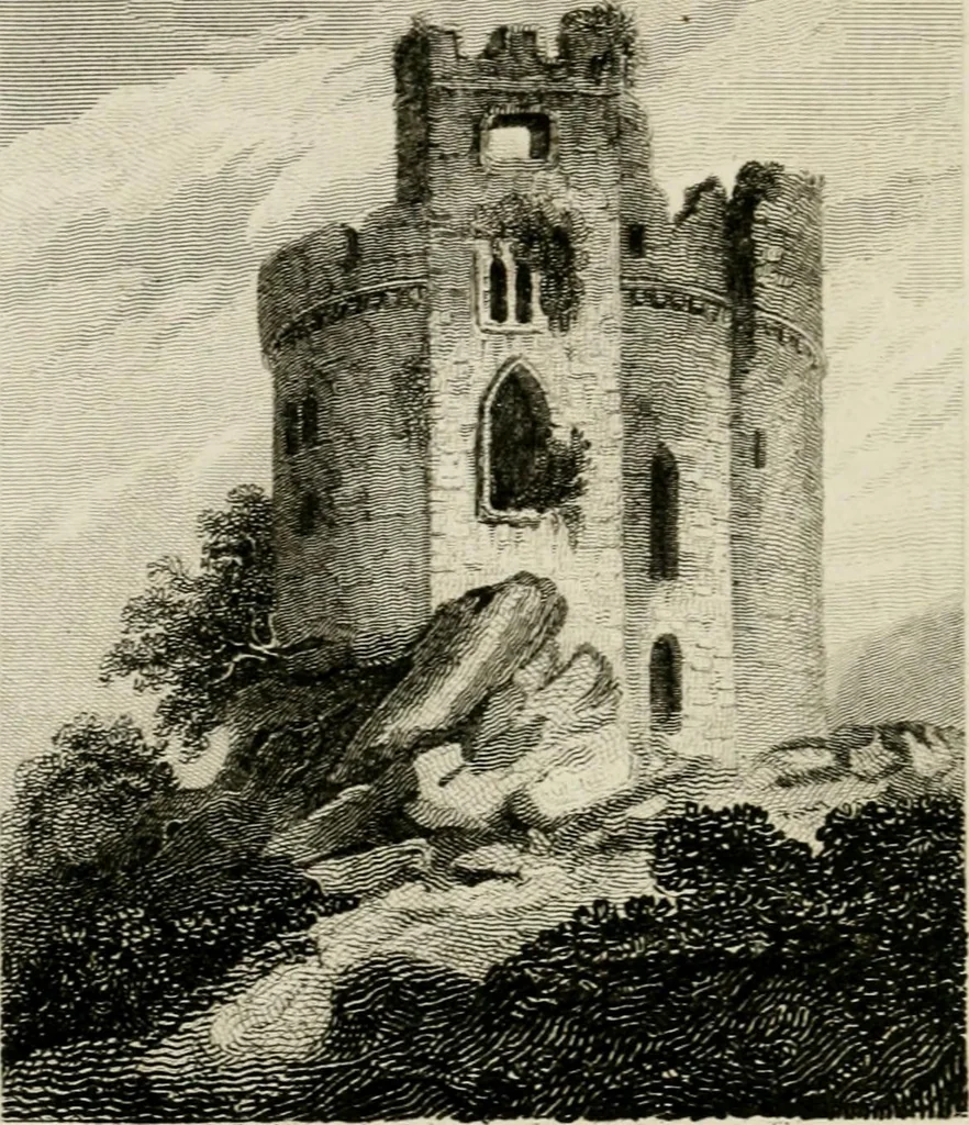 An illustration from The antiquarian itinerary, comprising specimens of architecture, monastic, castellated, and domestic; with other vestiges of antiquity in Great Britain. Accompanied with descriptions, 1815, leaf 143