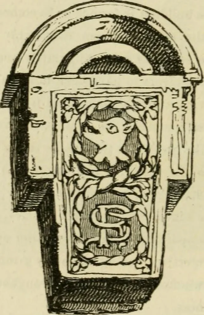An illustration from The antiquarian itinerary, comprising specimens of architecture, monastic, castellated, and domestic; with other vestiges of antiquity in Great Britain. Accompanied with descriptions, 1815, leaf 145