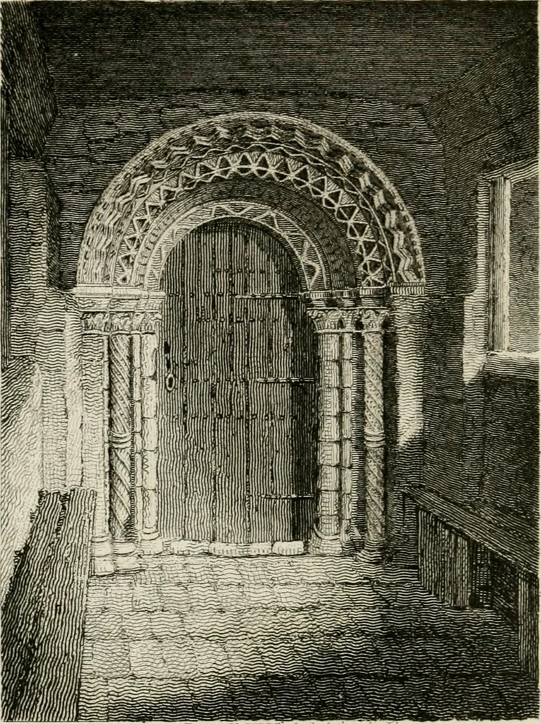 An illustration from The antiquarian itinerary, comprising specimens of architecture, monastic, castellated, and domestic; with other vestiges of antiquity in Great Britain. Accompanied with descriptions, 1815, leaf 155
