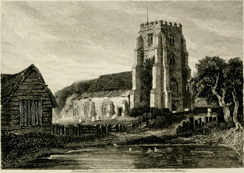 An illustration from The antiquarian itinerary, comprising specimens of architecture, monastic, castellated, and domestic; with other vestiges of antiquity in Great Britain. Accompanied with descriptions, 1815, leaf 159