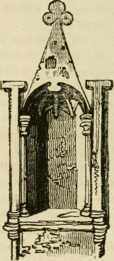 An illustration from The antiquarian itinerary, comprising specimens of architecture, monastic, castellated, and domestic; with other vestiges of antiquity in Great Britain. Accompanied with descriptions, 1815, leaf 161