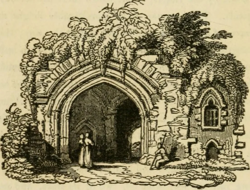 An illustration from The antiquarian itinerary, comprising specimens of architecture, monastic, castellated, and domestic; with other vestiges of antiquity in Great Britain. Accompanied with descriptions, 1815, leaf 17
