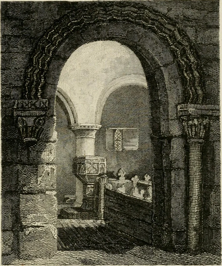An illustration from The antiquarian itinerary, comprising specimens of architecture, monastic, castellated, and domestic; with other vestiges of antiquity in Great Britain. Accompanied with descriptions, 1815, leaf 170