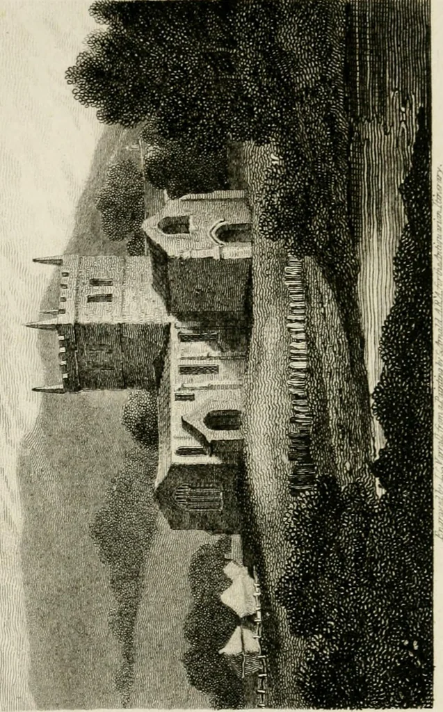 An illustration from The antiquarian itinerary, comprising specimens of architecture, monastic, castellated, and domestic; with other vestiges of antiquity in Great Britain. Accompanied with descriptions, 1815, leaf 187