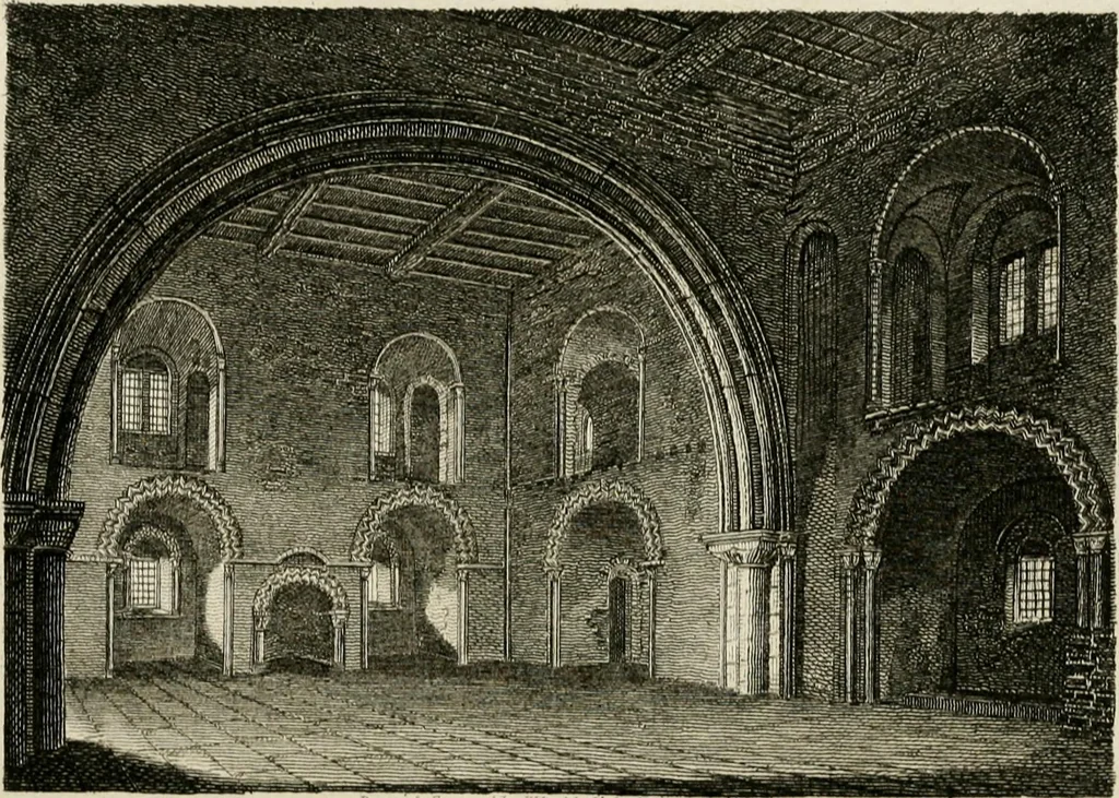 An illustration from The antiquarian itinerary, comprising specimens of architecture, monastic, castellated, and domestic; with other vestiges of antiquity in Great Britain. Accompanied with descriptions, 1815, leaf 26