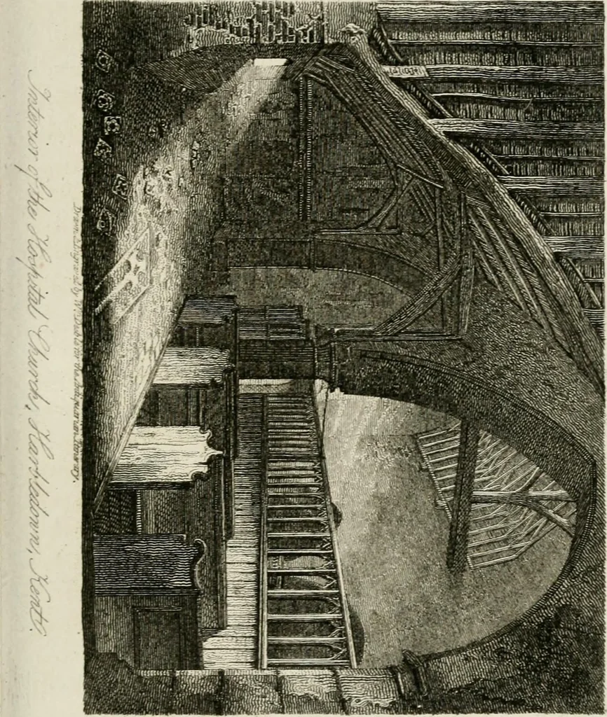 An illustration from The antiquarian itinerary, comprising specimens of architecture, monastic, castellated, and domestic; with other vestiges of antiquity in Great Britain. Accompanied with descriptions, 1815, leaf 50