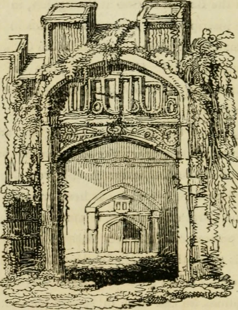An illustration from The antiquarian itinerary, comprising specimens of architecture, monastic, castellated, and domestic; with other vestiges of antiquity in Great Britain. Accompanied with descriptions, 1815, leaf 61