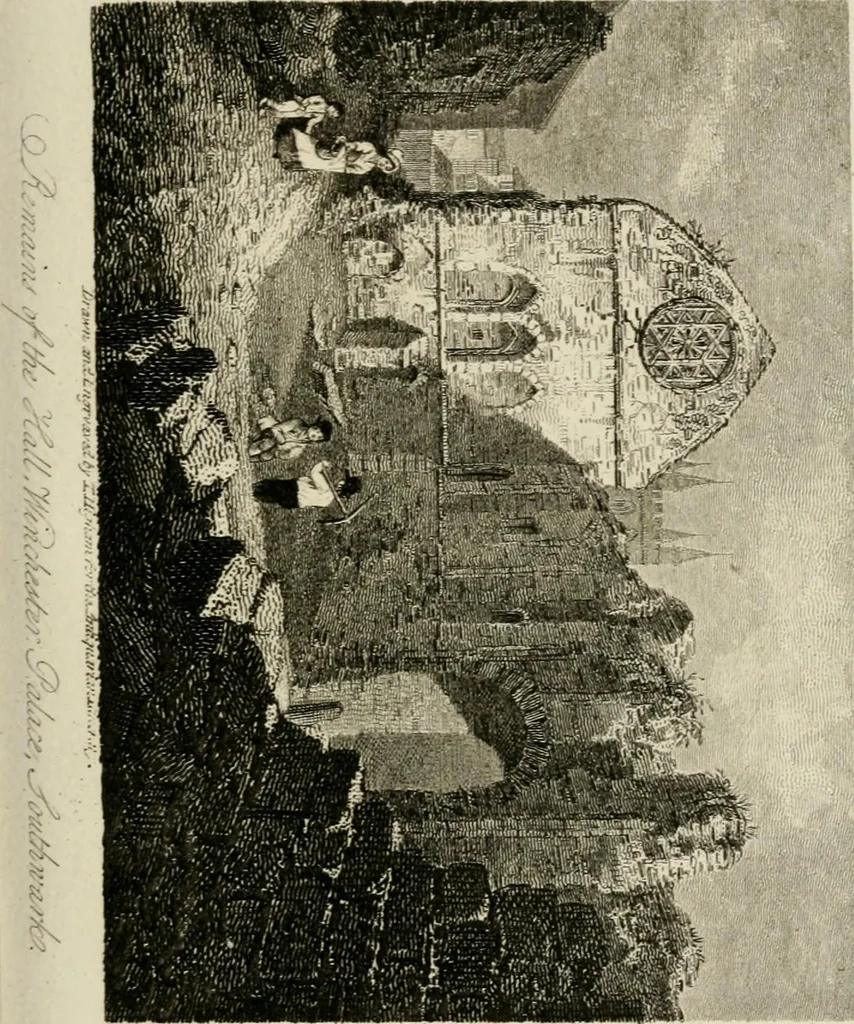 An illustration from The antiquarian itinerary, comprising specimens of architecture, monastic, castellated, and domestic; with other vestiges of antiquity in Great Britain. Accompanied with descriptions, 1815, leaf 66