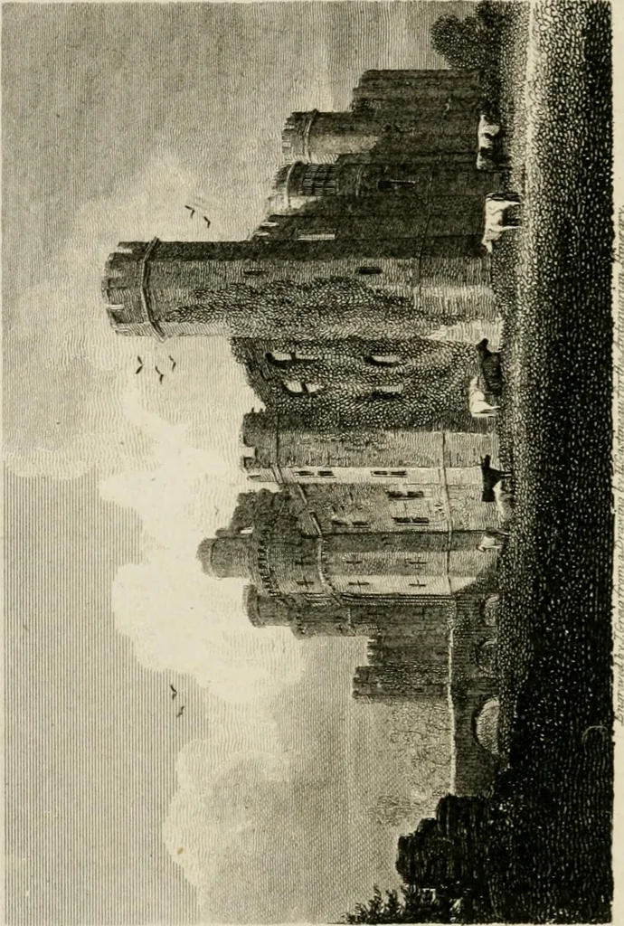 An illustration from The antiquarian itinerary, comprising specimens of architecture, monastic, castellated, and domestic; with other vestiges of antiquity in Great Britain. Accompanied with descriptions, 1815, leaf 87