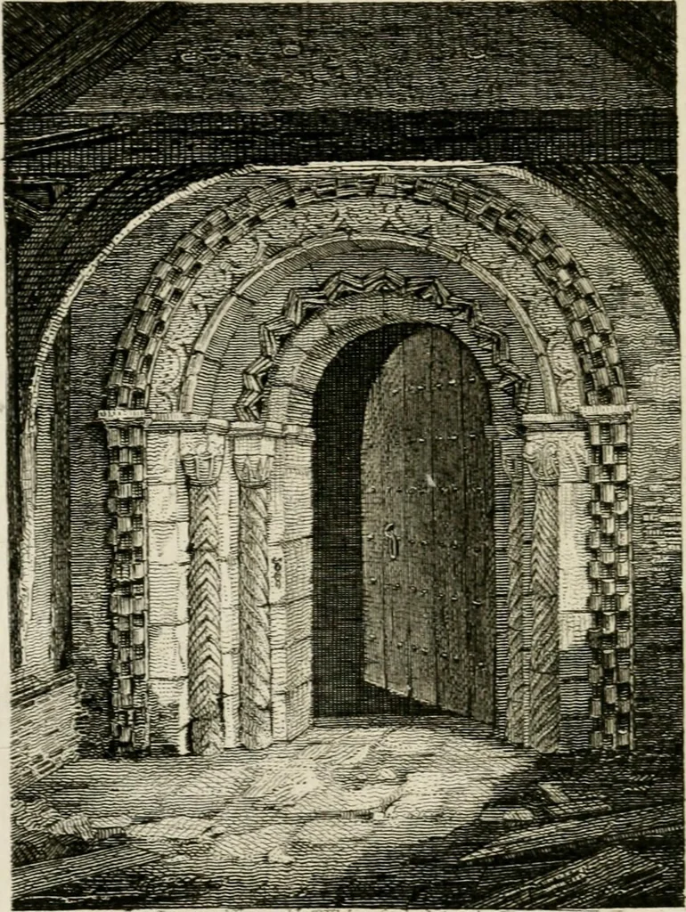 An illustration from The antiquarian itinerary, comprising specimens of architecture, monastic, castellated, and domestic; with other vestiges of antiquity in Great Britain. Accompanied with descriptions, 1815, leaf 91