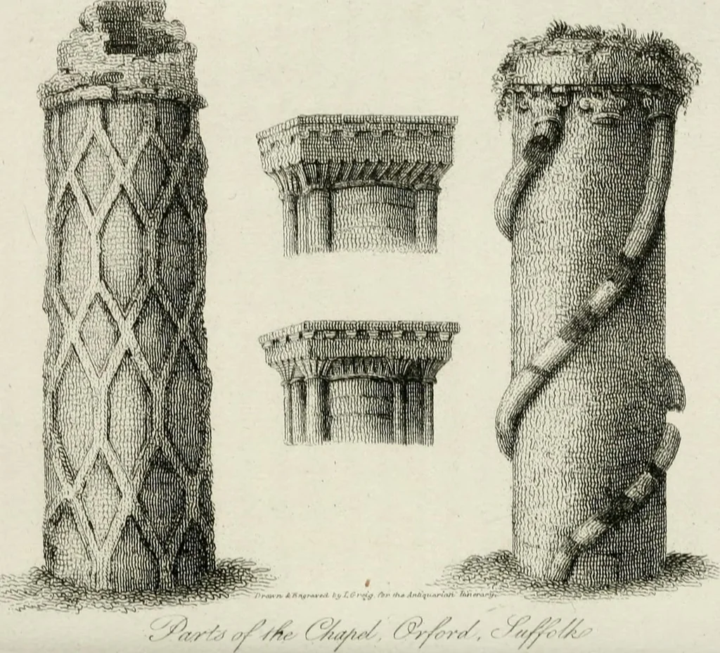An illustration from The antiquarian itinerary, comprising specimens of architecture, monastic, castellated, and domestic; with other vestiges of antiquity in Great Britain. Accompanied with descriptions, 1815, leaf 104