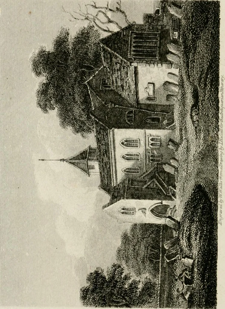 An illustration from The antiquarian itinerary, comprising specimens of architecture, monastic, castellated, and domestic; with other vestiges of antiquity in Great Britain. Accompanied with descriptions, 1815, leaf 125