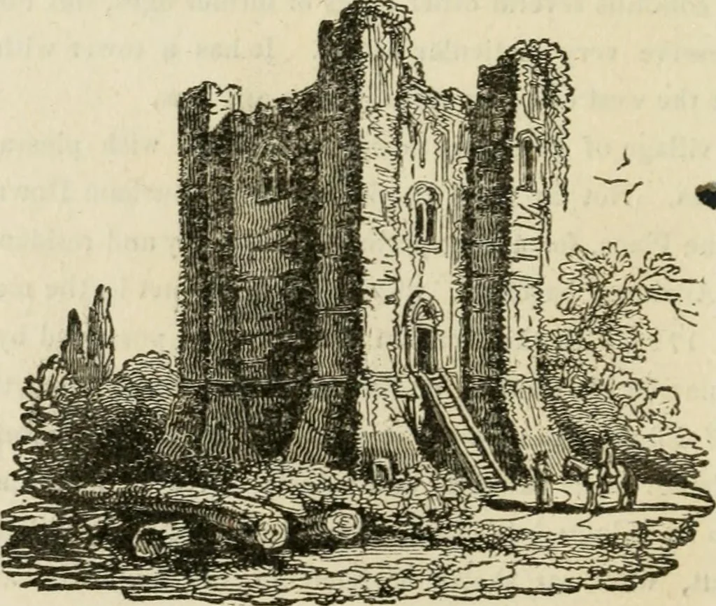 An illustration from The antiquarian itinerary, comprising specimens of architecture, monastic, castellated, and domestic; with other vestiges of antiquity in Great Britain. Accompanied with descriptions, 1815, leaf 143