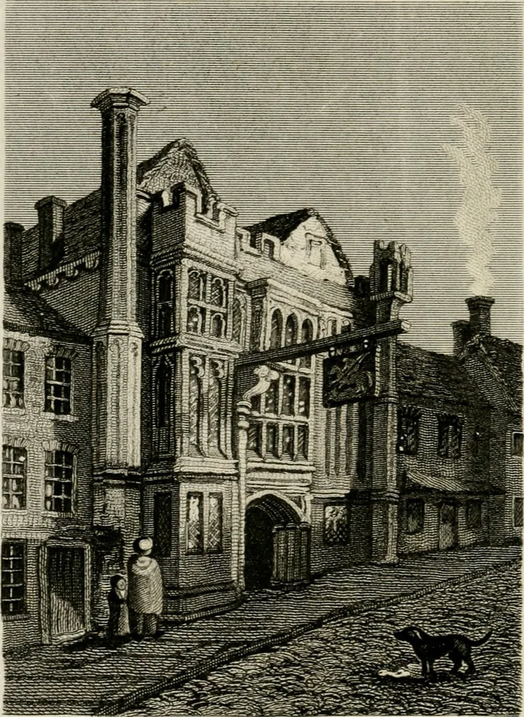 An illustration from The antiquarian itinerary, comprising specimens of architecture, monastic, castellated, and domestic; with other vestiges of antiquity in Great Britain. Accompanied with descriptions, 1815, leaf 165