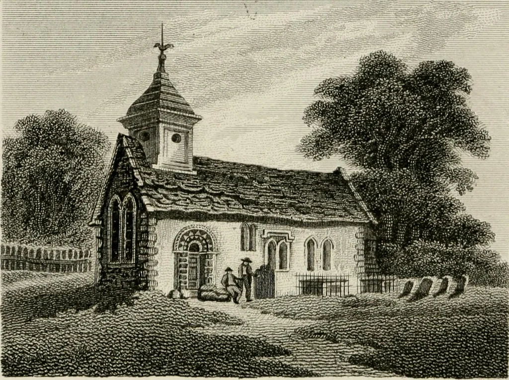 An illustration from The antiquarian itinerary, comprising specimens of architecture, monastic, castellated, and domestic; with other vestiges of antiquity in Great Britain. Accompanied with descriptions, 1815, leaf 177