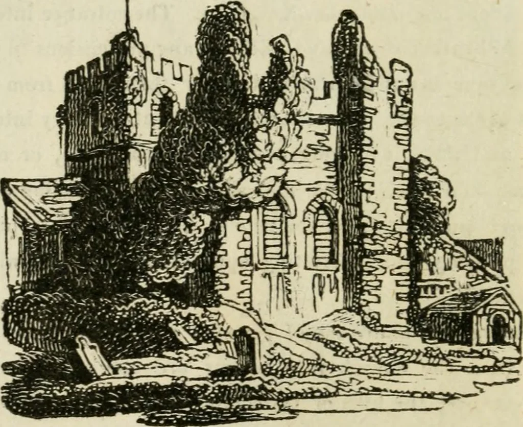 An illustration from The antiquarian itinerary, comprising specimens of architecture, monastic, castellated, and domestic; with other vestiges of antiquity in Great Britain. Accompanied with descriptions, 1815, leaf 187
