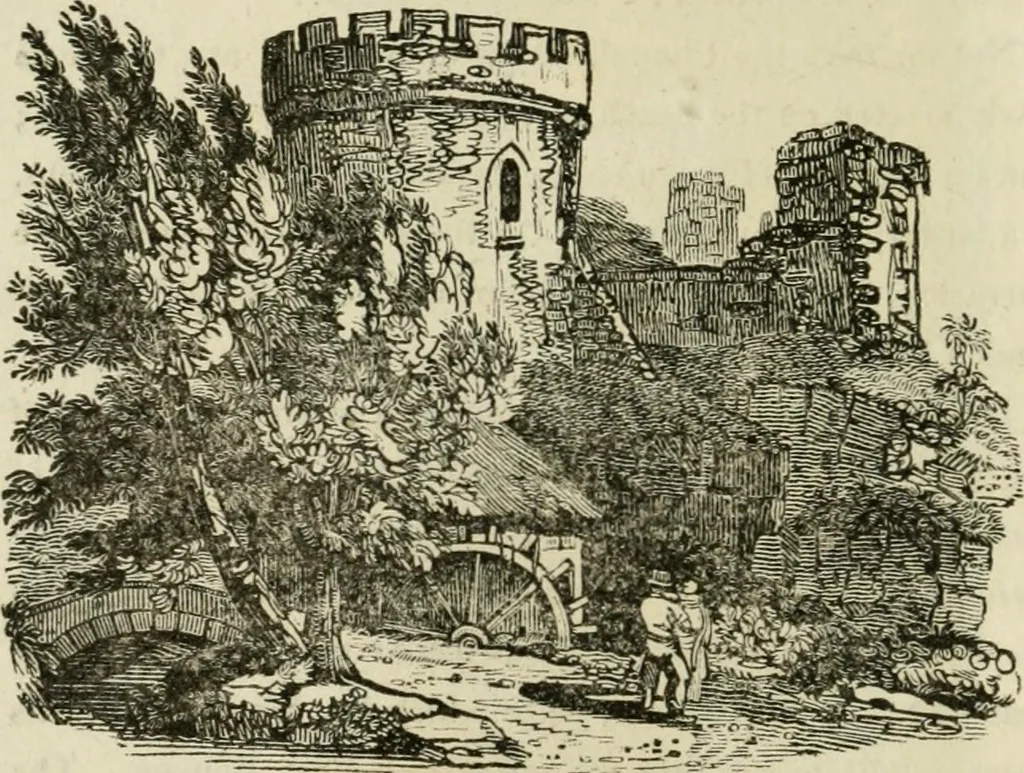 An illustration from The antiquarian itinerary, comprising specimens of architecture, monastic, castellated, and domestic; with other vestiges of antiquity in Great Britain. Accompanied with descriptions, 1815, leaf 191