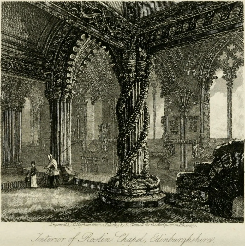 An illustration from The antiquarian itinerary, comprising specimens of architecture, monastic, castellated, and domestic; with other vestiges of antiquity in Great Britain. Accompanied with descriptions, 1815, leaf 20