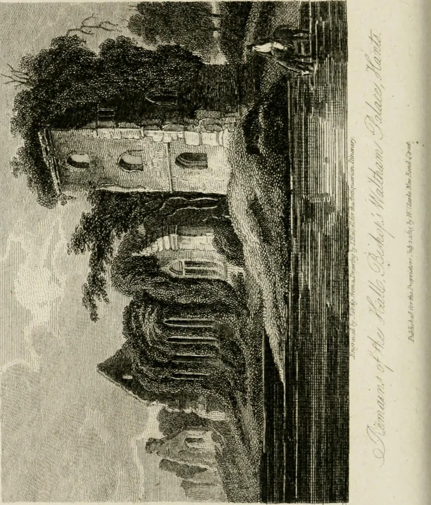An illustration from The antiquarian itinerary, comprising specimens of architecture, monastic, castellated, and domestic; with other vestiges of antiquity in Great Britain. Accompanied with descriptions, 1815, leaf 33