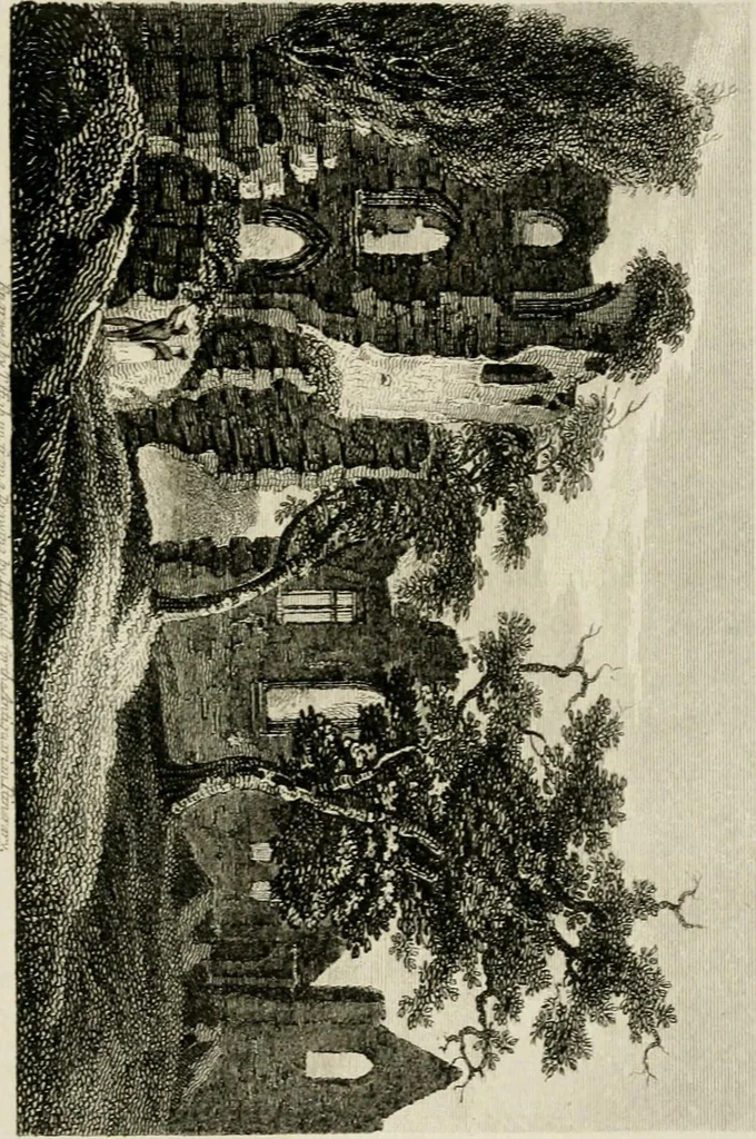 An illustration from The antiquarian itinerary, comprising specimens of architecture, monastic, castellated, and domestic; with other vestiges of antiquity in Great Britain. Accompanied with descriptions, 1815, leaf 36
