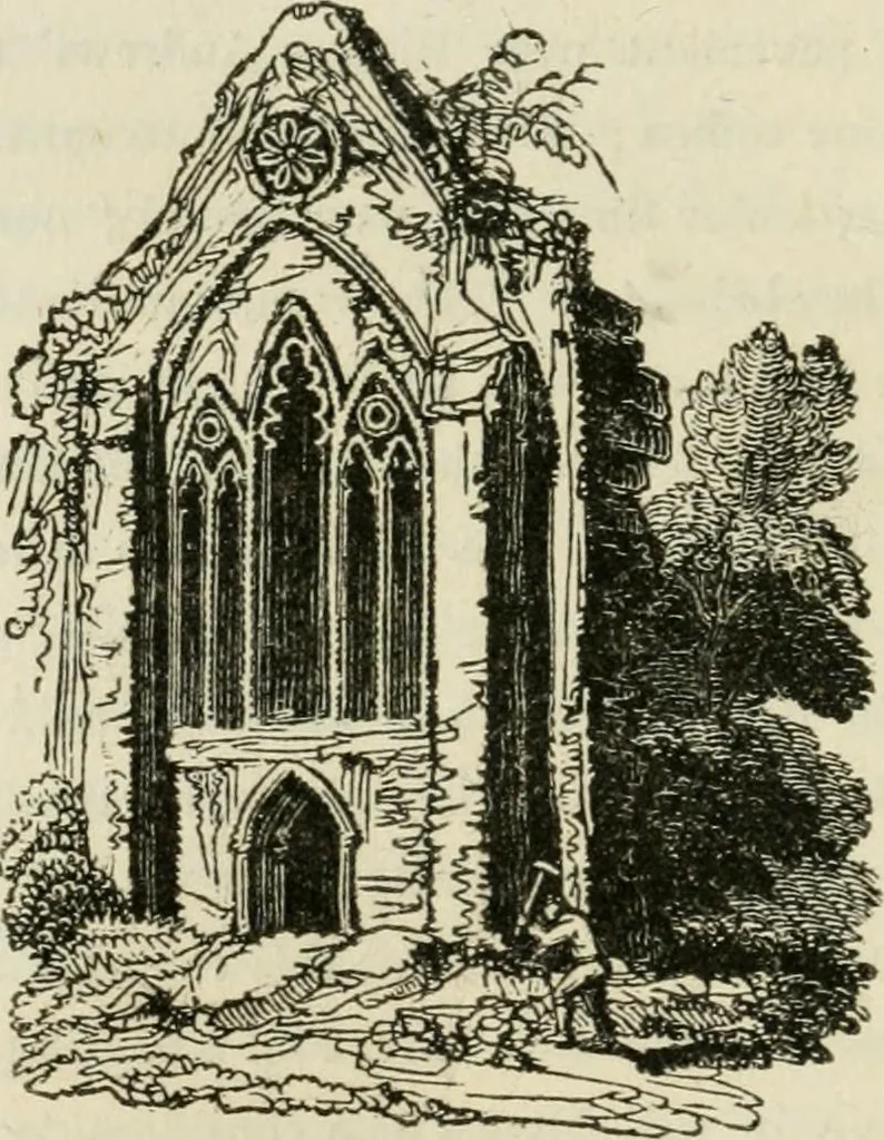 An illustration from The antiquarian itinerary, comprising specimens of architecture, monastic, castellated, and domestic; with other vestiges of antiquity in Great Britain. Accompanied with descriptions, 1815, leaf 71