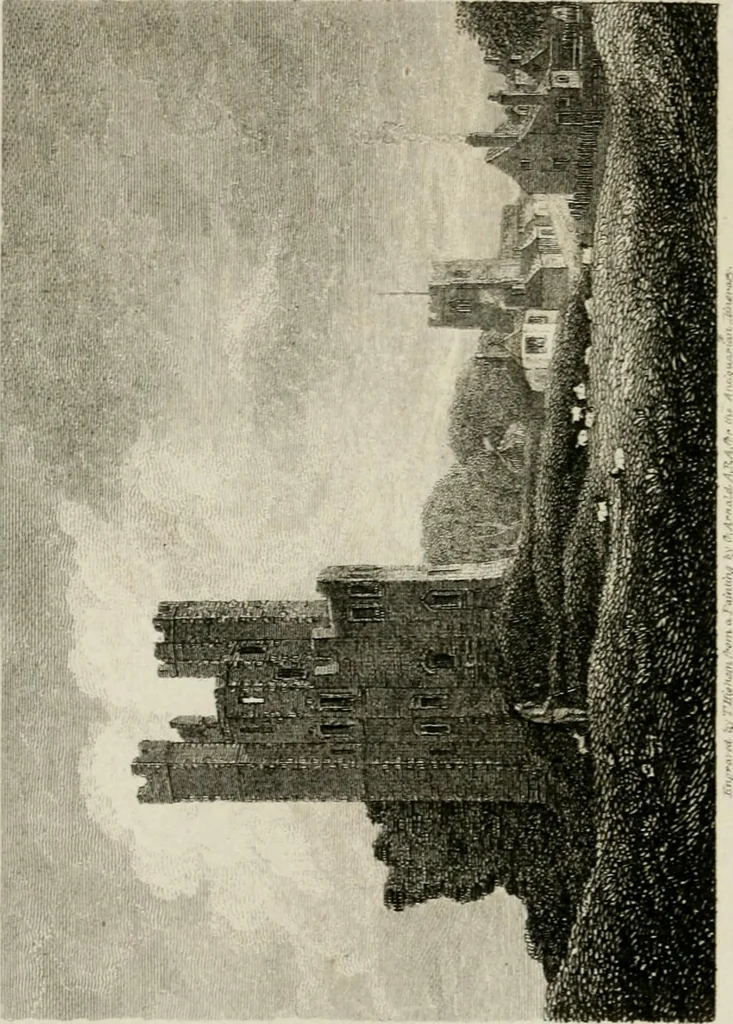 An illustration from The antiquarian itinerary, comprising specimens of architecture, monastic, castellated, and domestic; with other vestiges of antiquity in Great Britain. Accompanied with descriptions, 1815, leaf 85