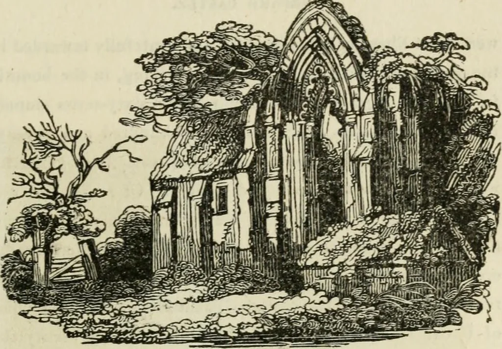 An illustration from The antiquarian itinerary, comprising specimens of architecture, monastic, castellated, and domestic; with other vestiges of antiquity in Great Britain. Accompanied with descriptions, 1815, leaf 86