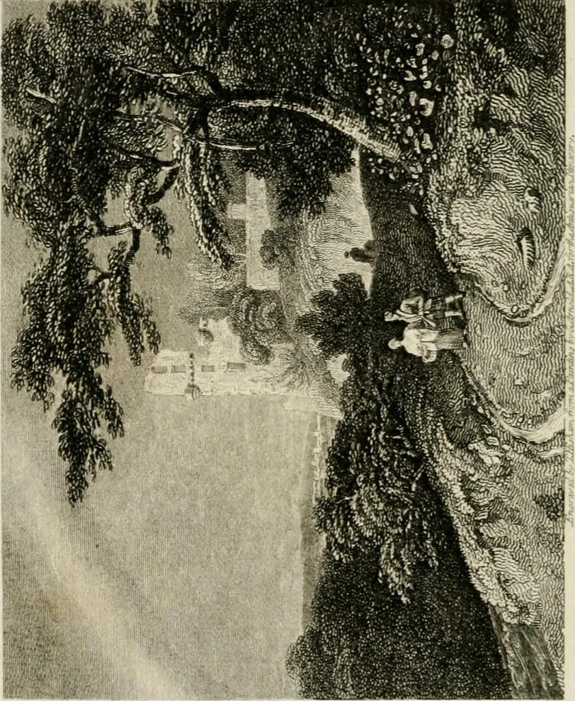 An illustration from The antiquarian itinerary, comprising specimens of architecture, monastic, castellated, and domestic; with other vestiges of antiquity in Great Britain. Accompanied with descriptions, 1815, leaf 9