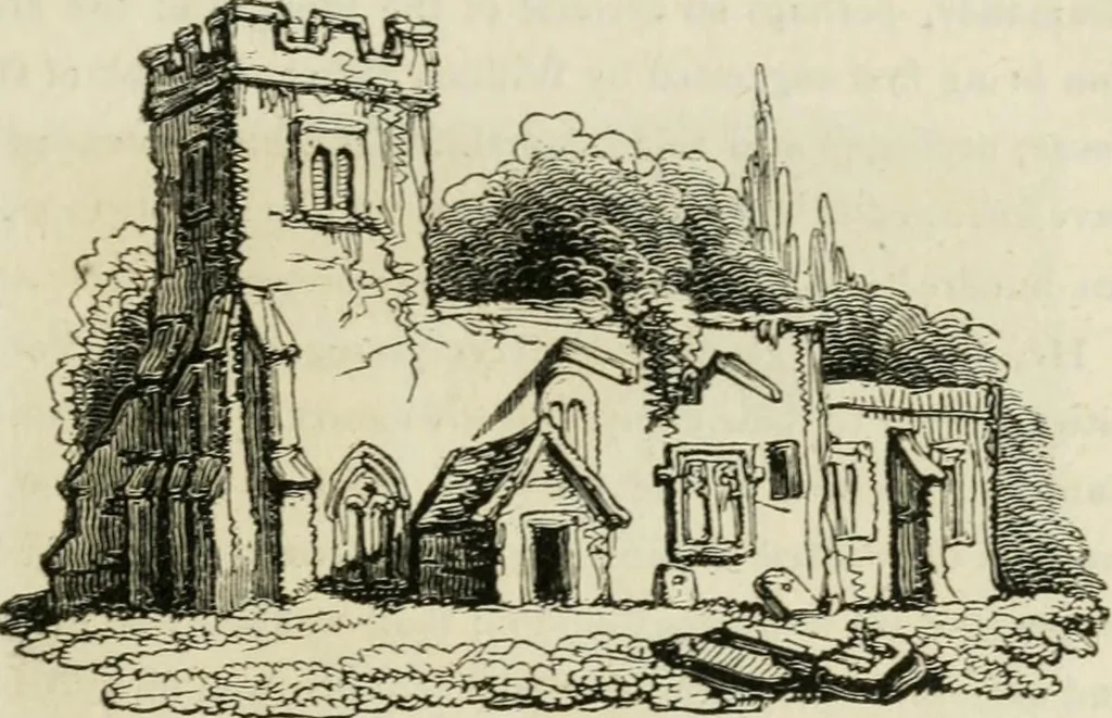 An illustration from The antiquarian itinerary, comprising specimens of architecture, monastic, castellated, and domestic; with other vestiges of antiquity in Great Britain. Accompanied with descriptions, 1815, leaf 104