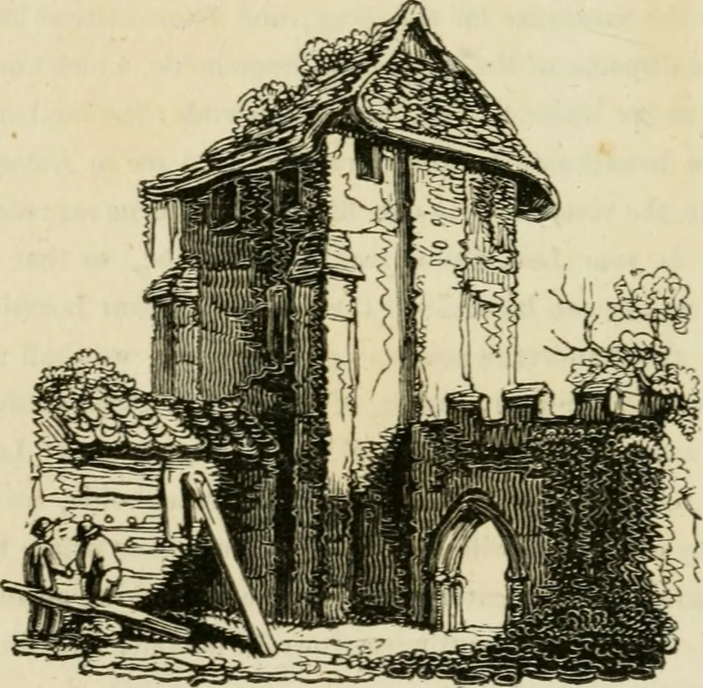 An illustration from The antiquarian itinerary, comprising specimens of architecture, monastic, castellated, and domestic; with other vestiges of antiquity in Great Britain. Accompanied with descriptions, 1815, leaf 113