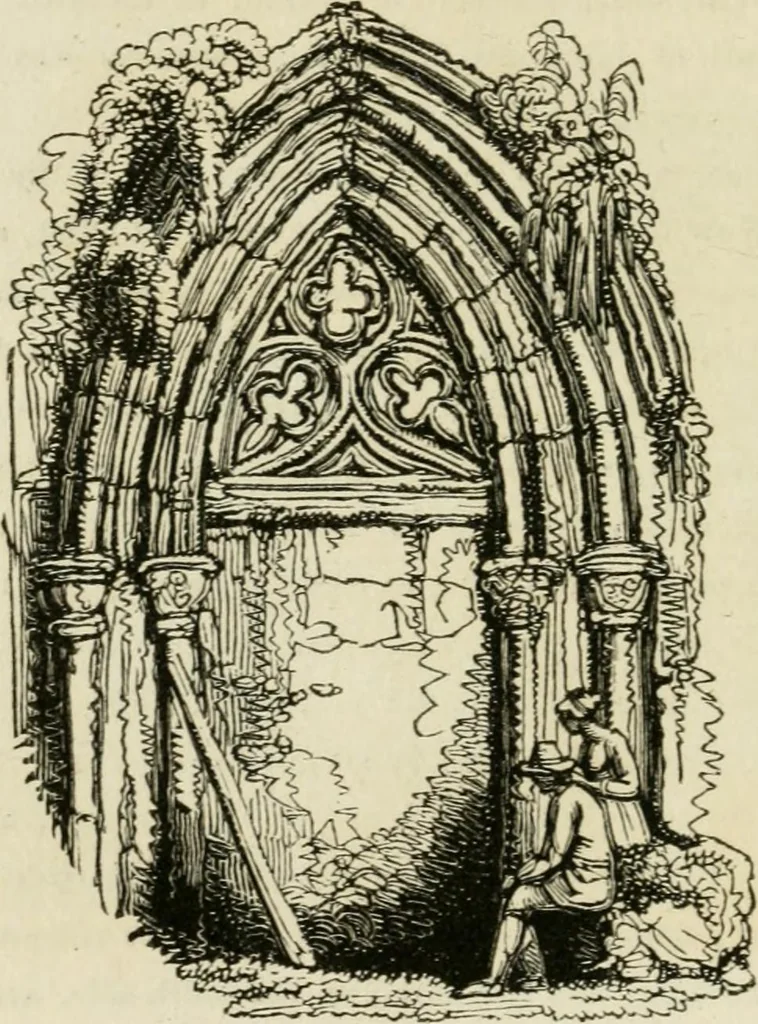 An illustration from The antiquarian itinerary, comprising specimens of architecture, monastic, castellated, and domestic; with other vestiges of antiquity in Great Britain. Accompanied with descriptions, 1815, leaf 125