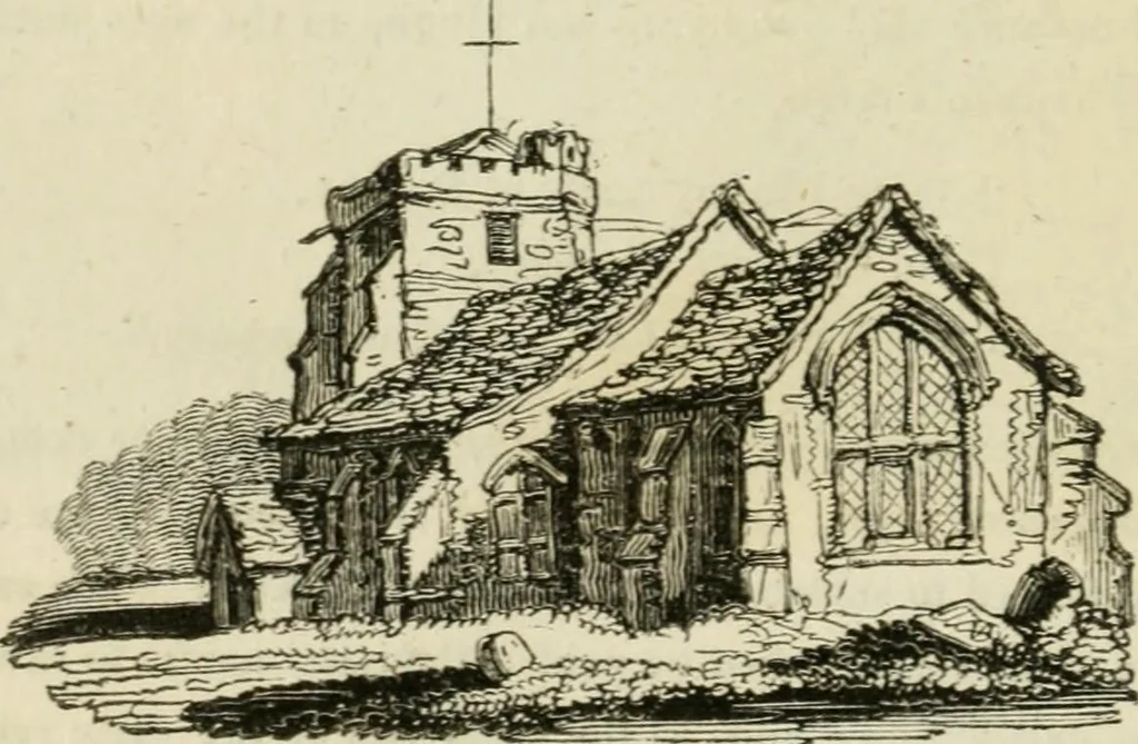 An illustration from The antiquarian itinerary, comprising specimens of architecture, monastic, castellated, and domestic; with other vestiges of antiquity in Great Britain. Accompanied with descriptions, 1815, leaf 129