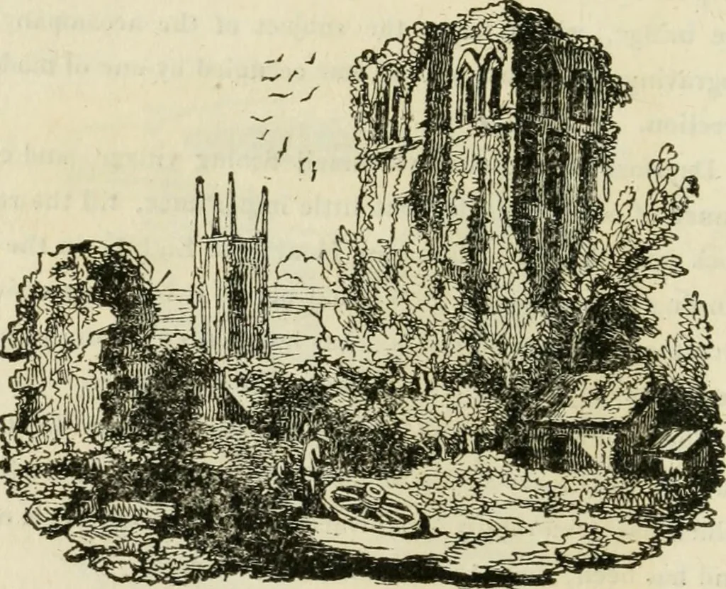 An illustration from The antiquarian itinerary, comprising specimens of architecture, monastic, castellated, and domestic; with other vestiges of antiquity in Great Britain. Accompanied with descriptions, 1815, leaf 13