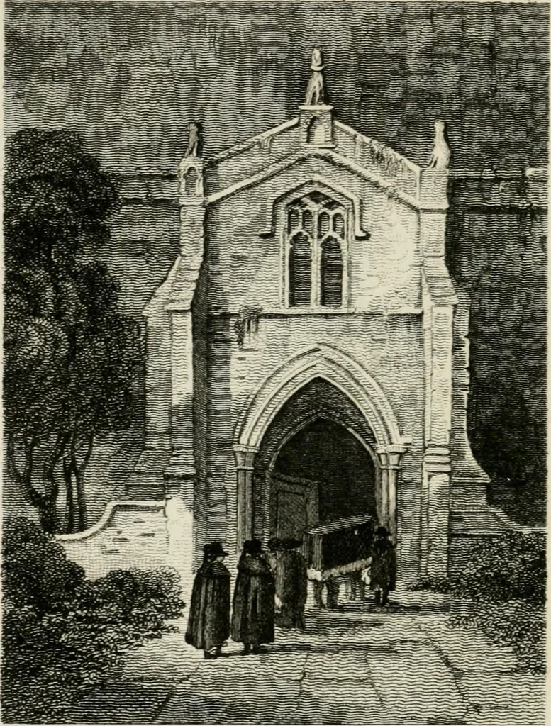 An illustration from The antiquarian itinerary, comprising specimens of architecture, monastic, castellated, and domestic; with other vestiges of antiquity in Great Britain. Accompanied with descriptions, 1815, leaf 135