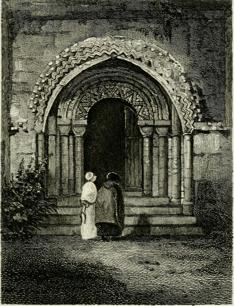 An illustration from The antiquarian itinerary, comprising specimens of architecture, monastic, castellated, and domestic; with other vestiges of antiquity in Great Britain. Accompanied with descriptions, 1815, leaf 138