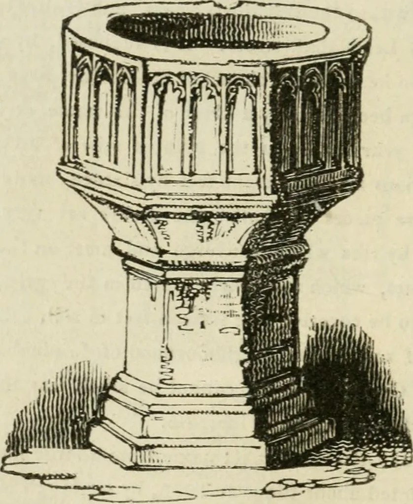 An illustration from The antiquarian itinerary, comprising specimens of architecture, monastic, castellated, and domestic; with other vestiges of antiquity in Great Britain. Accompanied with descriptions, 1815, leaf 153